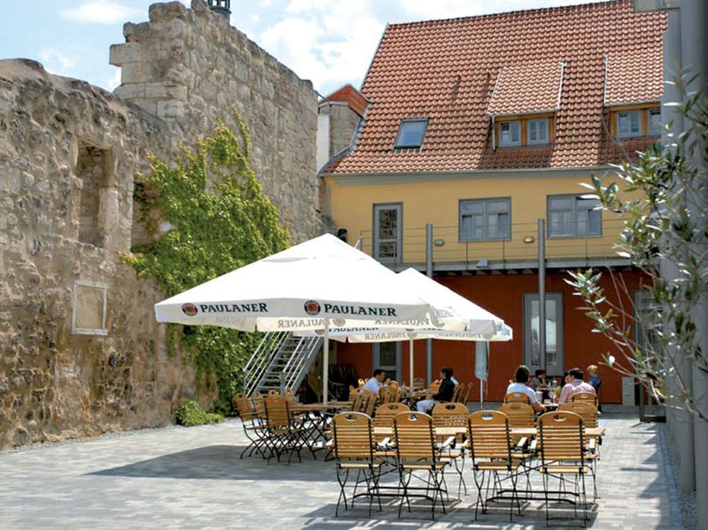 Muehlhaeuser Hof Und Stadtmauer Otel Mühlhausen Dış mekan fotoğraf